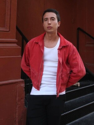 Zara Cropped Denim Canvas Jacket Twojeys Limited Edition Red S L