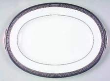 Noritake Continental Cobalt 14" Oval Platter