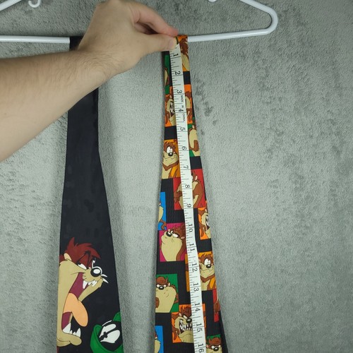 2 Vintage 1995 Looney Tunes Ties Mania Bugs Marvin Daffy Taz Necktie - FREE SHIP - Picture 11 of 13