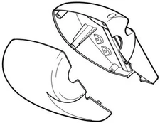 CAREFREE/CO. R001325WHT Eclipse Idler Cover Kit