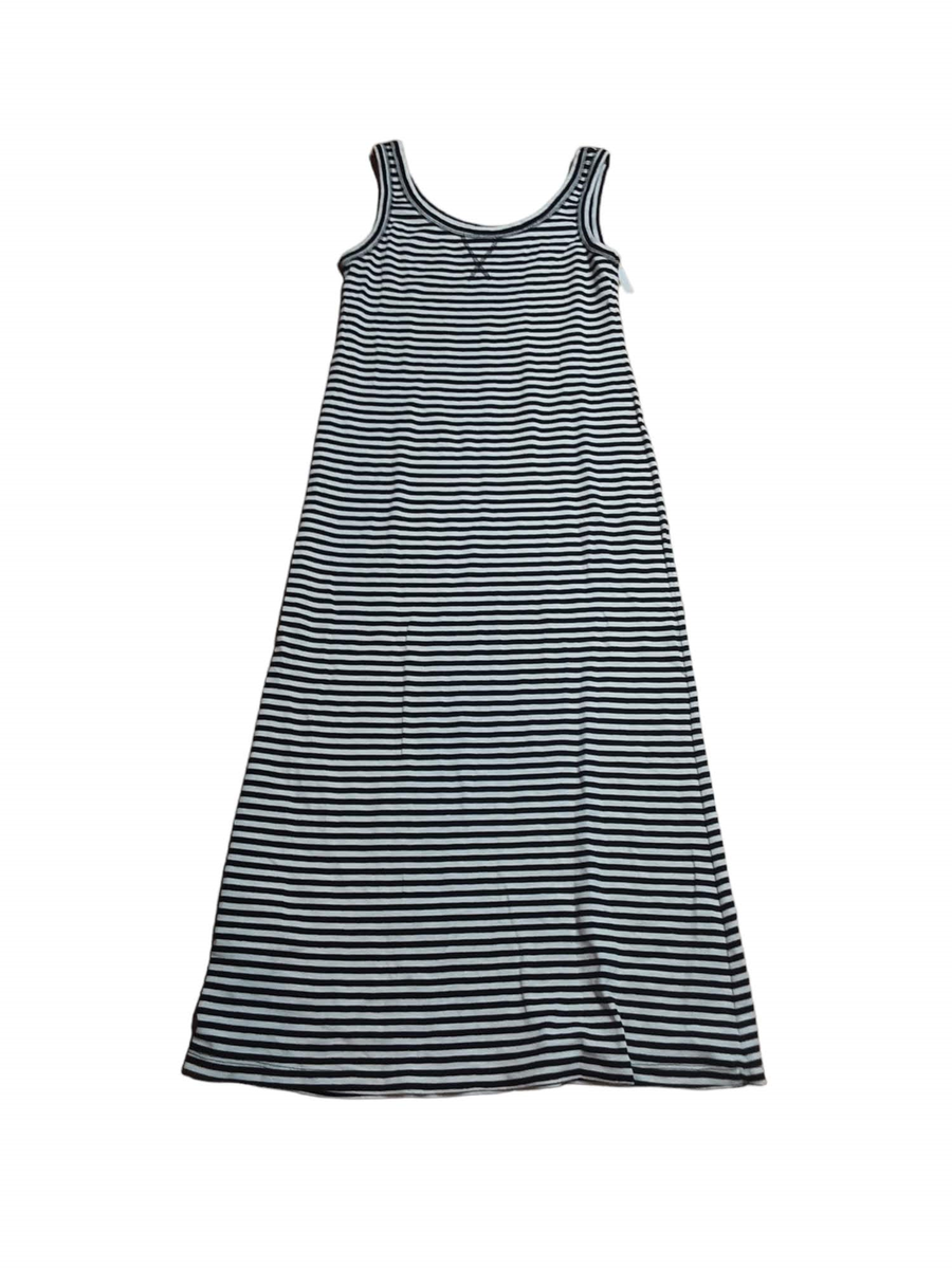 Loft Ann Taylor Women's Sleeveless Stripe Maxi Dress Black/White (Size:  Small)