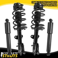 For 2011-2014 VW Routan Front Quick Complete Struts & Rear Shocks Bundle