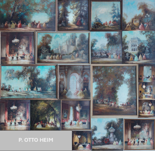 Sammlung 20 Werke - Paul Otto Heim - Originale auf Leinwand/Holz  - Bild 1 von 24