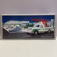 1994 Hess Rescue Toy Truck w/ Ladder Lights & Sounds Unopened MINT Box