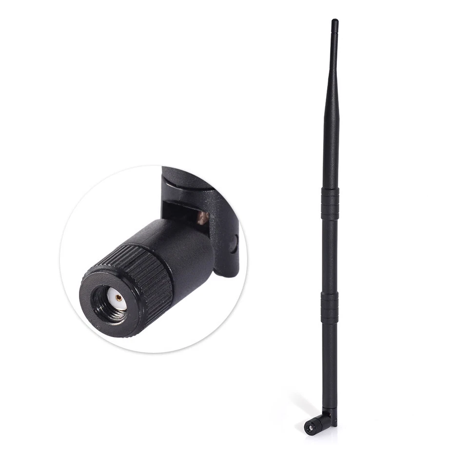 9dBi WiFi Router Antenna Magnetic Mount Base RP-SMA Connector with 3m Cable - Image 2 of 3