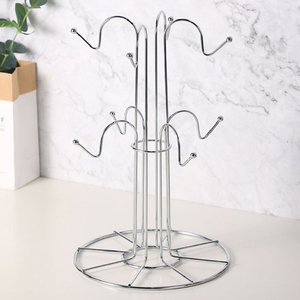 Mug Rack Tree Vintage Cup Stand Flute Rack Coffee Cup Holder Stand