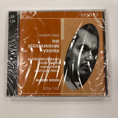 Verdi - Die Sizilianische Vesper - Mario Rossi (2CD SEALED)