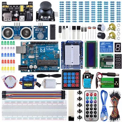 MIUZEI Starter Kit pour Arduino Complet Debutant Projects Breadboard ComposantsServo...