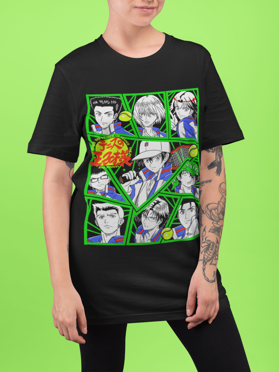 Prince du Tennis T-shirt Echizen Anime Manga Fuji Momoshiro Kaidoh