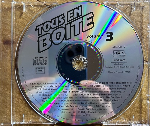 Compilation 2 CD - Tous En Boîte Volume 3 - Dance 90s (NM/NM) - Photo 4/5