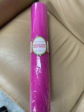 Hot Pink Mesh Ribbon 12 Yards x 21 Holiday Wreath Craft New