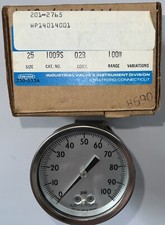 ASHCROFT 0-100PSI 1009S 02B PRESSURE GAUGE NEW