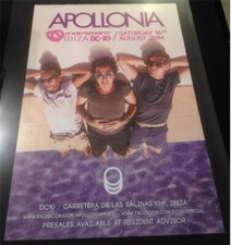 APOLLONIA 16/08/14 @ DC-10 CLUB 2014 - IBIZA CLUB POSTERS - DJ TECHNO MUSIC