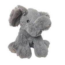 Aurora Elephant Plush Stuffed Animal Soft Gray Floppy Toy Large 12"