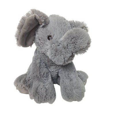 Aurora Elephant Plush Stuffed Animal Soft Gray Floppy Toy Large 12''