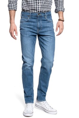 LEE AUSTIN Herrenjeans Modische Denim Jeans Männer Stretch Comfort Slim Fit
