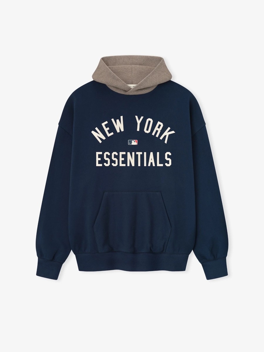 FW25 | Fear of God ESSENTIALS Yankees Sport Hoodie | S-2XL | IN