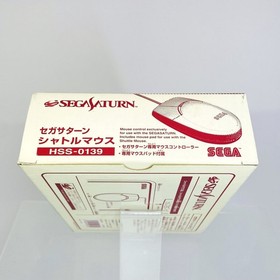 Official Sega Saturn SHUTTLE MOUSE Controller White HSS-0139 BOX mouse Japan