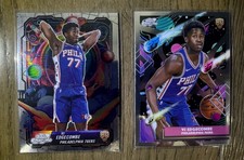 2025-26 Topps Cosmic Chrome NBA VJ Edgecombe Propulsion RC PRP-18 + Base RC
