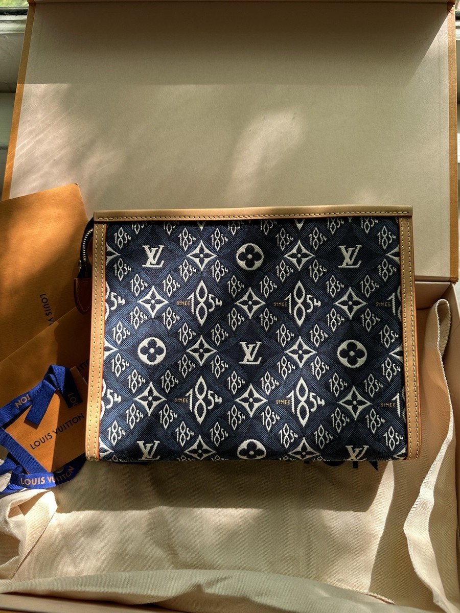 Louis Vuitton ケース ポーター柄 Louis Vuitton Monogram Jacquard Since 1854 Toiletry Pouch Bag 26