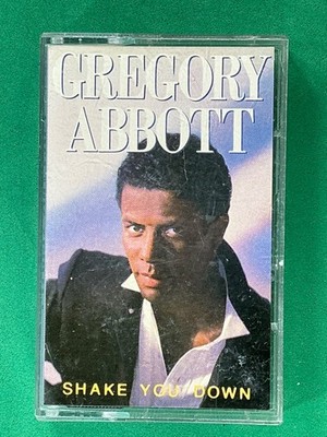 Gregory Abbott Shake you down Audio Cassette Tape CBS 1986