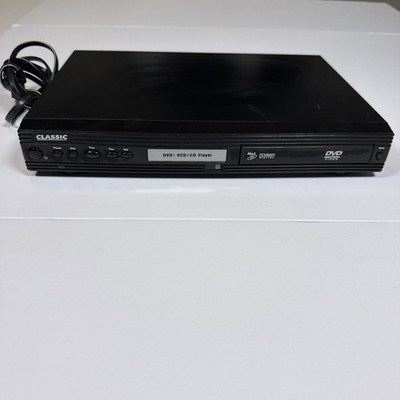 Classic brand DVD-102 DVD Player Untested -Turns On No remote by Mustek