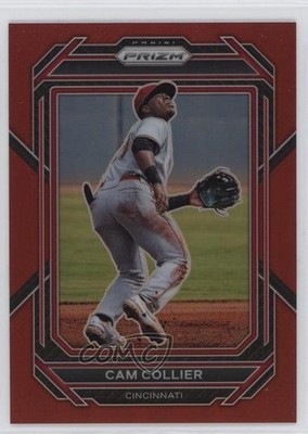 2023 Panini Prizm Red Prizm 76/199 Cam Collier #94 0wr9