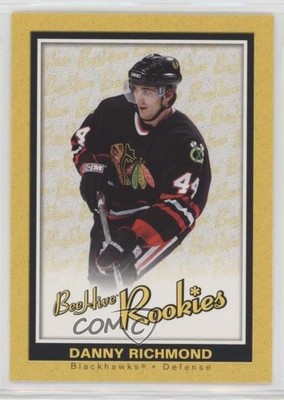2005-06 Upper Deck Bee Hive Danny Richmond #155 Rookie RC 2d8