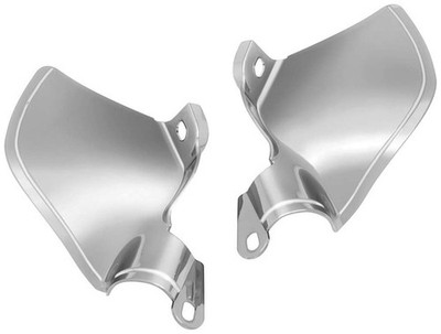 Kuryakyn AirMaster Reflective Saddle Shields Smoke #5789 Harley Davidson Softail