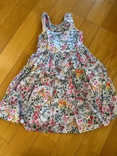 Oscar de la Renta Floral Sleeveless Dress 100cm