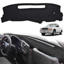 Non-slip For 1998-2004 Chevy S10 Gmc Sonoma Dashboard Cover Dash Mat Pad Black Non-slip For 1998-2004 Chevy S10 Gmc Sonoma Dashboard Cover Dash Mat Pad Black