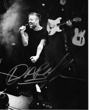 * DARYL PALUMBO * signed 8x10 photo * GLASSJAW * COA *