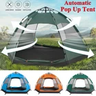 Camping Tent 4 Person Automatic Pop Up Tent Outdoor Hiking Waterproof Dome Tents