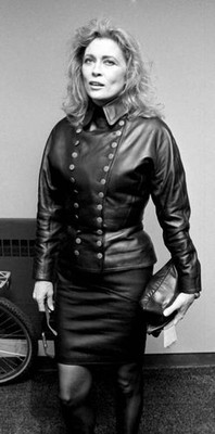 Faye Dunaway at Barfly Screening on September 30 1987 at Lincoln C- Old Photo 1