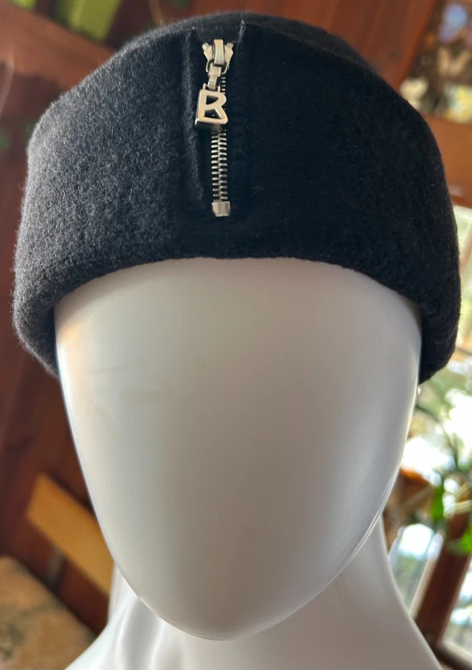 Gorra de esquí Bogner de lana de fieltro con cremallera Foto 2 de 4