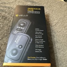 Vello FreeWave Plus RWII-C Wireless Remote Shutter Release for Canon Cameras