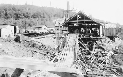 Groves Lumber Mill William West Virginia WV - 11x17 Reprint