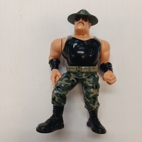 WWF Hasbro Sgt Slaughter Action Figure Series 3 Vi...
