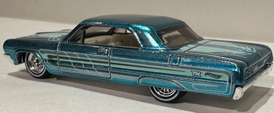 2026 HOT WHEELS 1964 CHEVY IMPALA SUPER TREASURE HUNT D CASE LOOSE