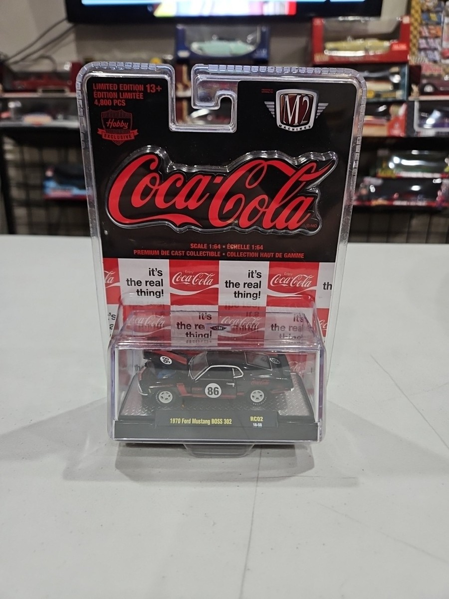 M2 Machines 1970 Ford Mustang Boss 302 1:64 Coca-Cola Limited