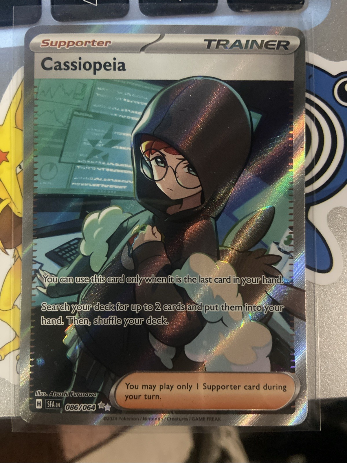 Cassiopeia 086/064 SV: Shrouded Fable Full Art Pokémon TCG NM