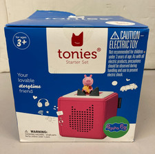 Tonies Peppa Pig Toniebox Starter Set Screen-Free Listening Interactive Fun NIB