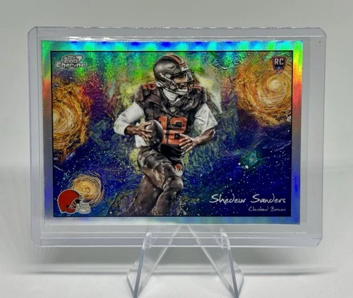 2025 Topps Cosmic Chrome Shedeur Sanders Base (RAW)