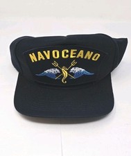 Vintage U.S. Navy NAVOCEANO Command Snap Back Ball Cap Northstar Made in USA