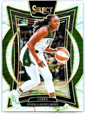 2025 Panini Select WNBA #80 Nneka Ogwumike Silver Prizms