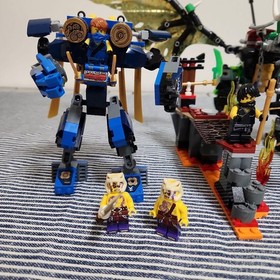 LEGO Ninjago 70753 70754  70593 70599 Elemental Dragon Battlewalker Magma Bridge
