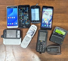 Vintage  Modern Cell Phone Lot - Motorola T900, AGM M7, HTC PC - Parts/Repair