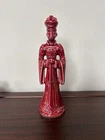 Red Wing Pottery Figurine B1389 in BURGANDY