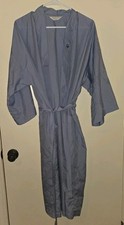 Christian Dior Monsieur Vintage Bath Robe One Size Fits All Unisex Blue Light
