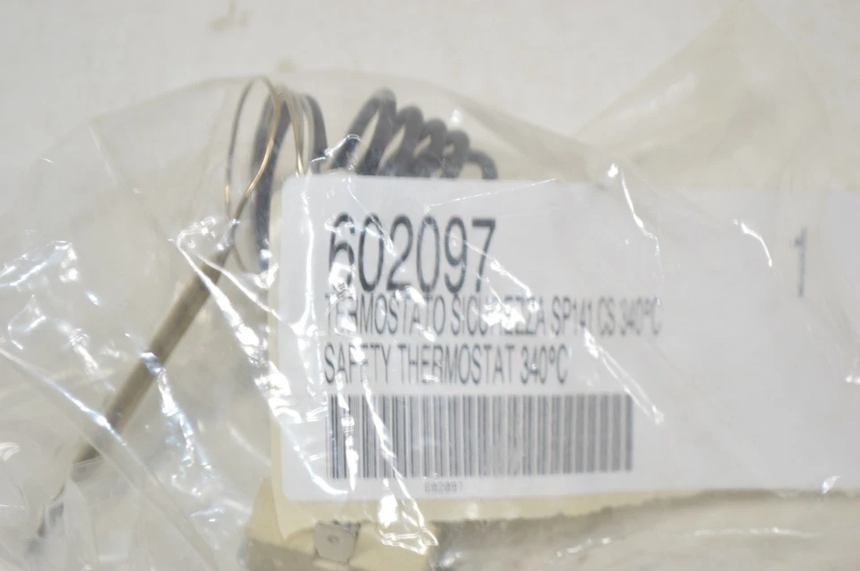 Novo termostato de aparelho Bertazzoni 602097 original do fabricante - Imagem 2 de 3